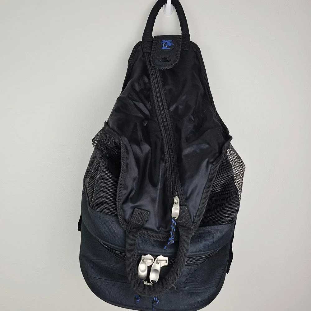 Diamond Tek Backpack OS Black Mesh Insulated Cooler Beach Bag Gorpcore